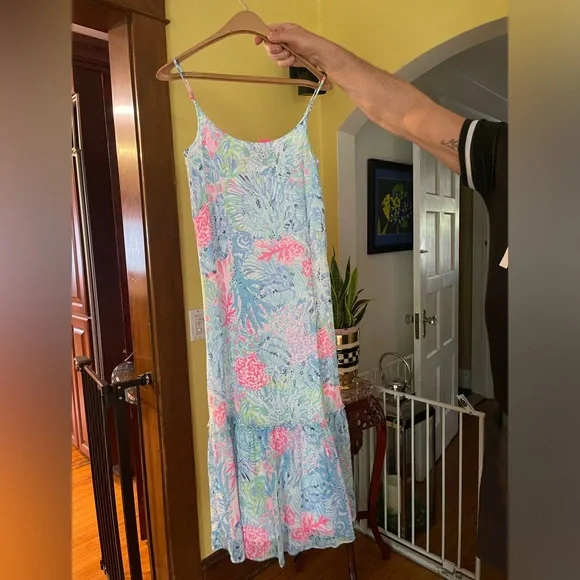 chinese dress ladies Lilly Pulitzer Keenan Maxi Dress